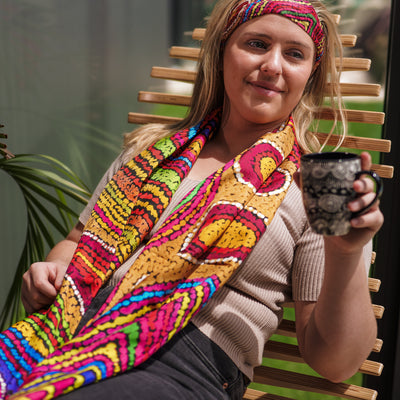 Aboriginal Silk Scarf