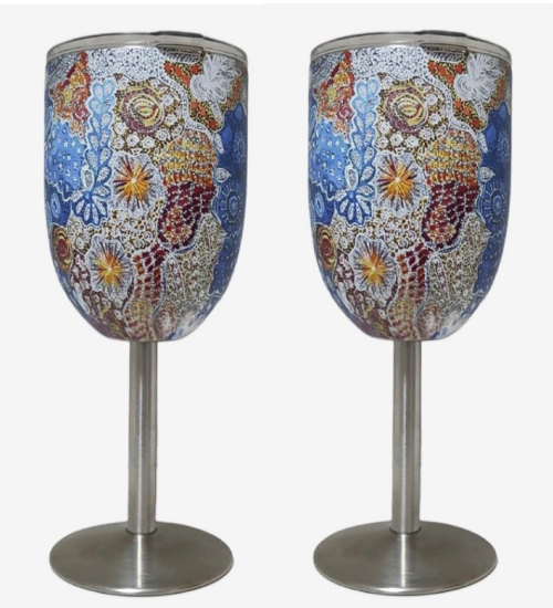 Stainless Steel Wine Goblets