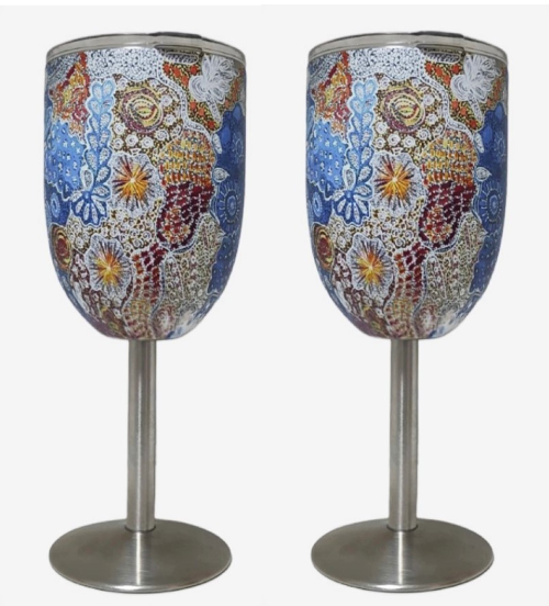 Stainless Steel Wine Goblets