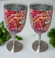 Stainless Steel Wine Goblets