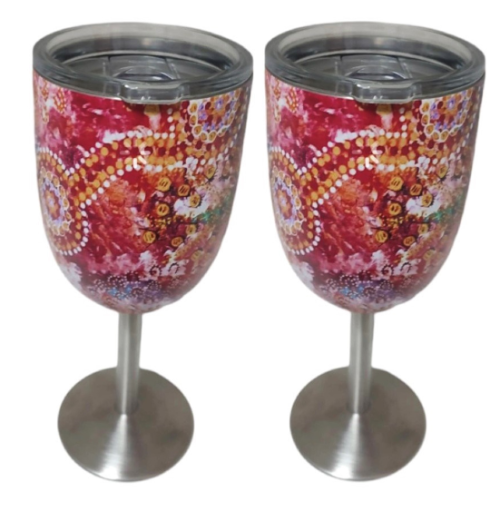 Stainless Steel Wine Goblets