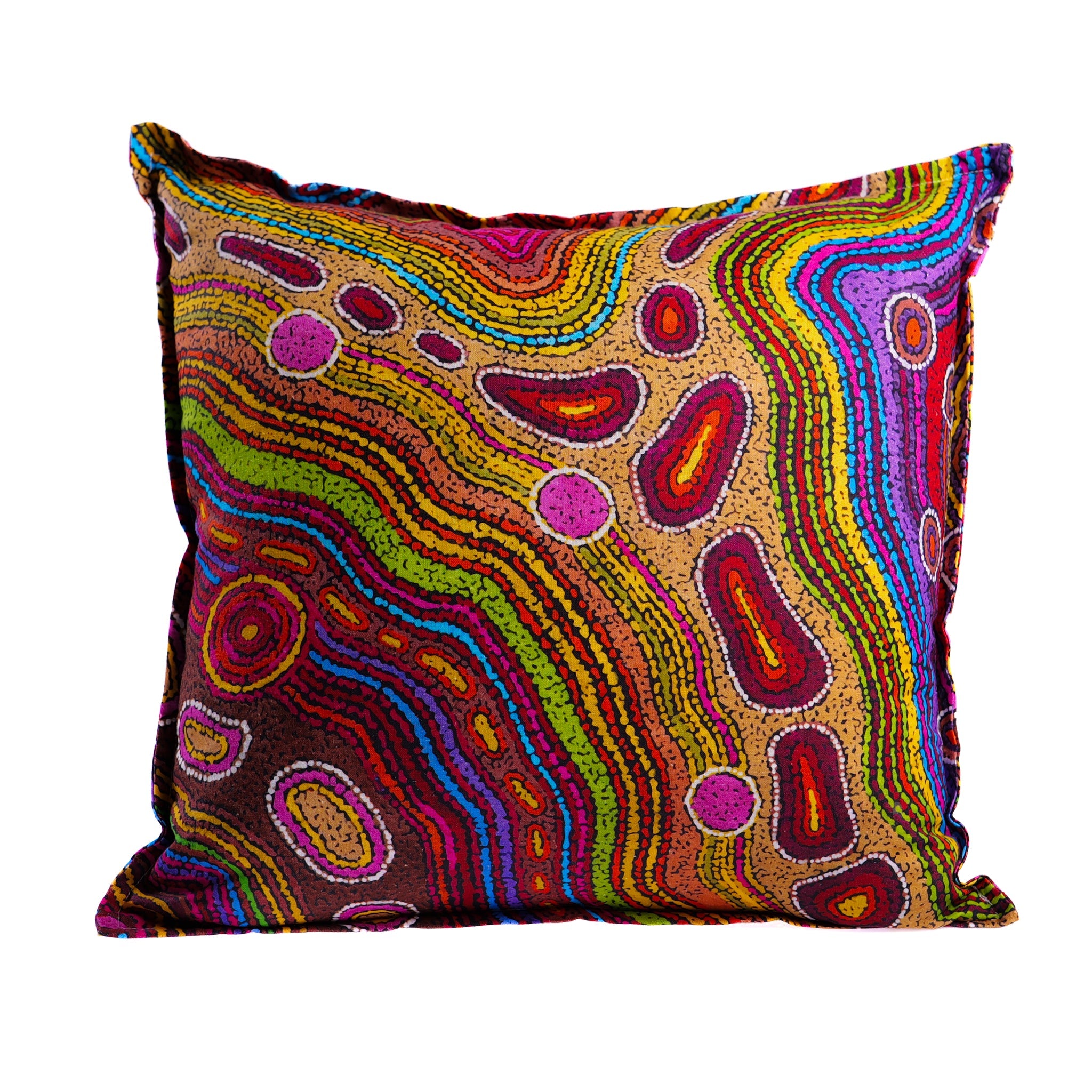 🎁 Aboriginal Art Cushion Covers 45 x 45cm (100% off)