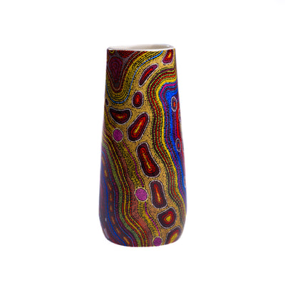 Ceramic Aboriginal Art Vase