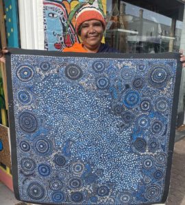 Selina Napaljarri Malbunka Original Artwork